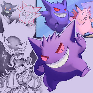 1日1ポケモン　ゲンガー