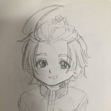 キリくん、ミセ様の白黒絵