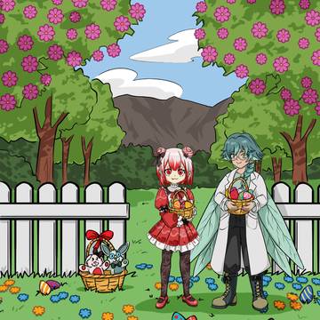 Yumame and Rouge's Easter 2026