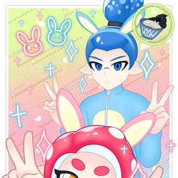 もこもこうさぎの83