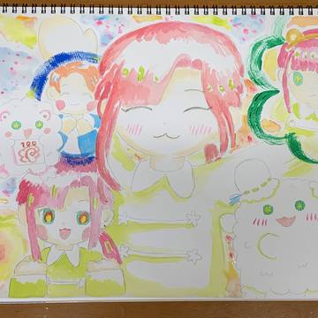 春の陽ちゃんの絵🖼️2026🍑