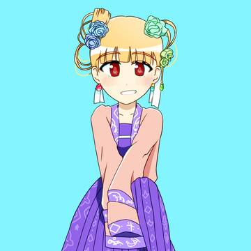 2026年4月 民族衣装　フタちゃん