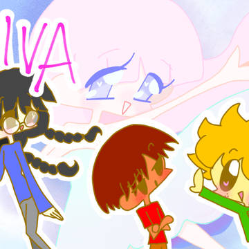 DIVAの4人がいる絵を集めたの…✨