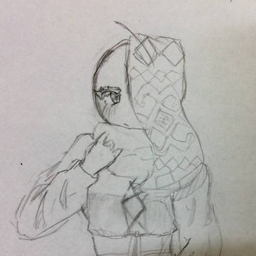 ベラ描いた