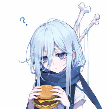 ハンバーガーの食べ方がわからない碧羽キラ