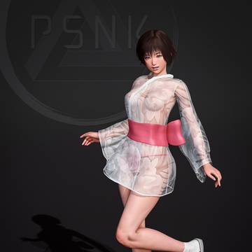 Transparent Yukata [HS1 MOD]