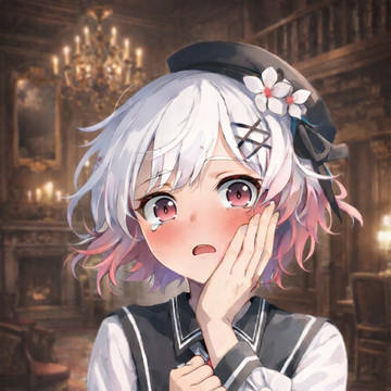 突然ビンタされたエマ