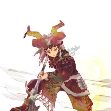 火炎の服