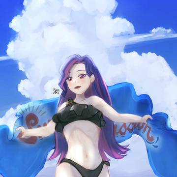 水着の摩央ちゃん