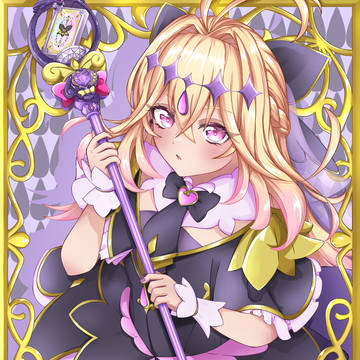 キュアアルカナ・シャドウ初登場記念💜