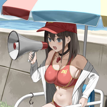 風紀に厳しいライフセーバー