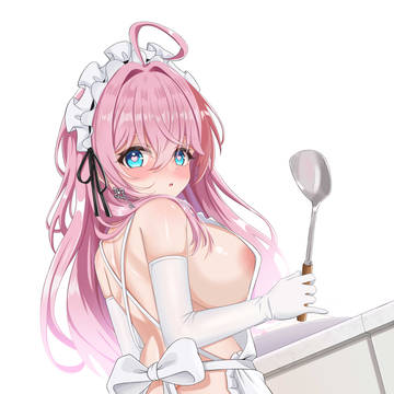 小美的裸体围裙😇
