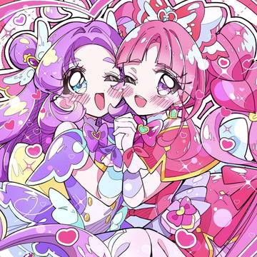 お顔ぎゅ〜♡なあんみく💜💗✨