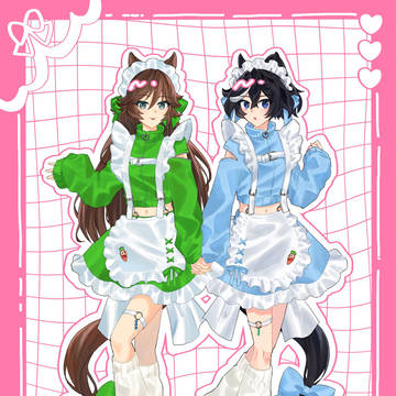 ジャージメイド💚🩵