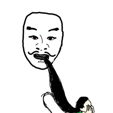 髪喰い能面