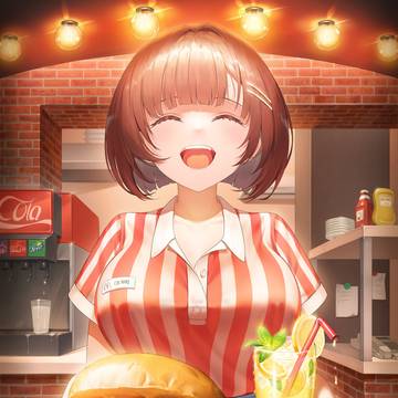 Hamburger gril