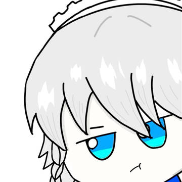 デフォルメ咲夜さん