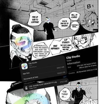 CLIP STUDIO, where is my memory?