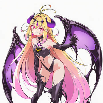 キュアアルカナ・シャドウ_サキュバス衣装に変身