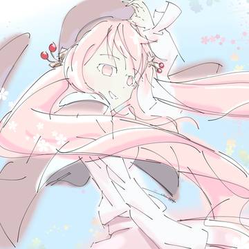 お花見コーデ