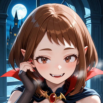 Vampire ochako uraraka