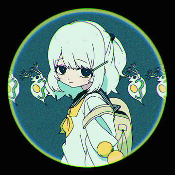 対物レンズ越しに合った目