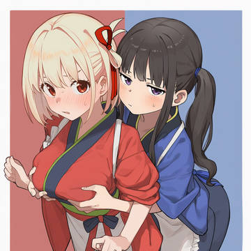 千束とたきな♡