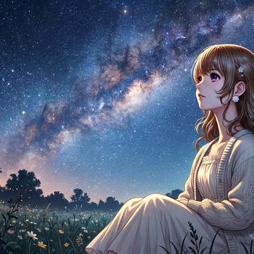 満天の星空