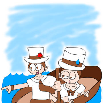 2人の船冒険