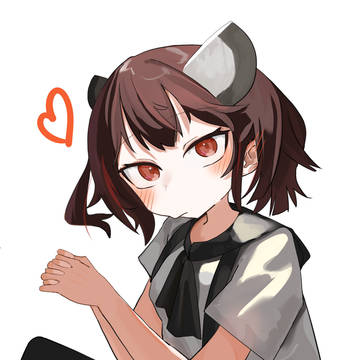 上目遣いでお願いするたん