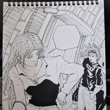 손그림 1P漫画
