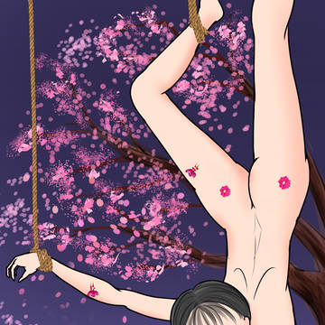夜桜