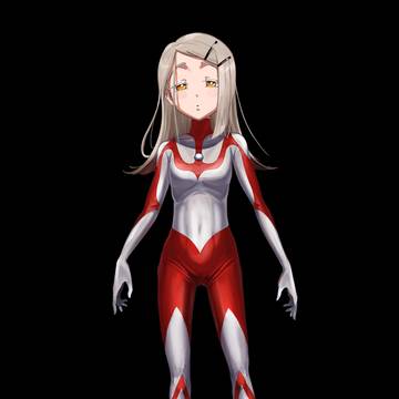 【依頼絵】ウルトラマン篠澤広概念