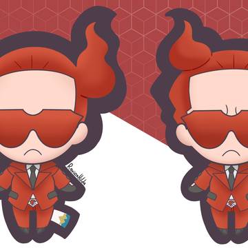 Team Flare Grunt Chibis
