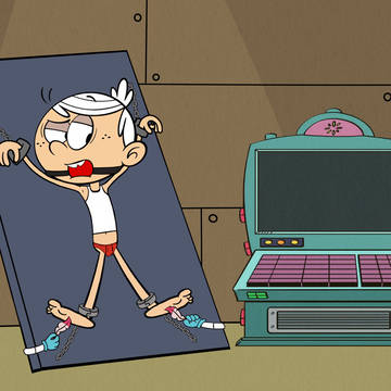 Lincoln Loud Tickle 'Ball Gag'