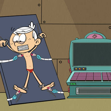 Lincoln Loud Tickle 'Tape Gag'