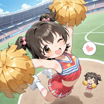 赤城みりあ　AIイラスト