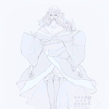 白に沈む