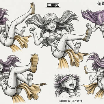 マーニャのポーズ集