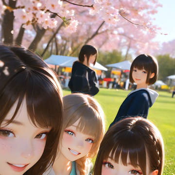 お花見
