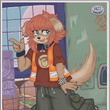 puppychan's day out in the city