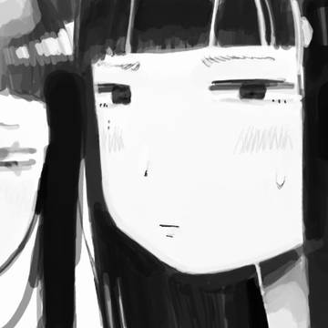 モノクロオリキャラちゃん