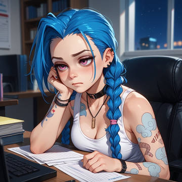 Jinx still has to pay her taxes