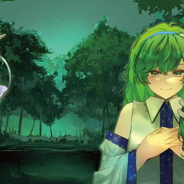 東方アレンジアルバム『どうぶつ図鑑 伍』ジャケットイラスト