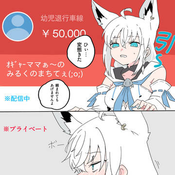 きつねのミルク