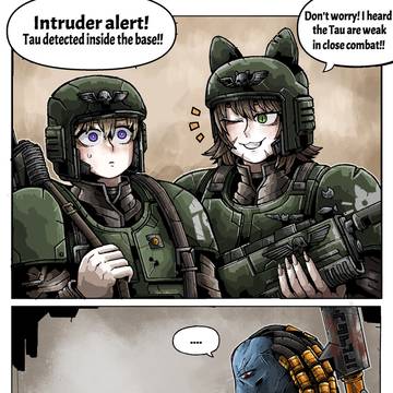 Tau Are Weak in Close Combat!!