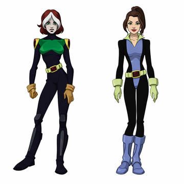 Kitty / Rouge X-Men Uniforms