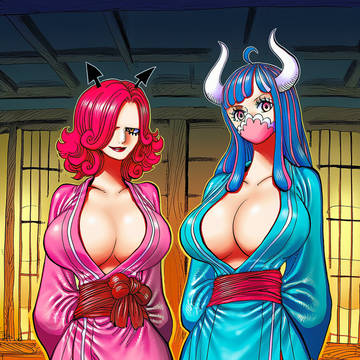 [COMMISSION #32]: ガレットとウルティと共に過ご
