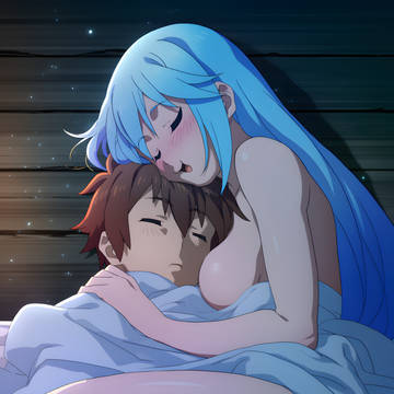 Aqua and Kazuma