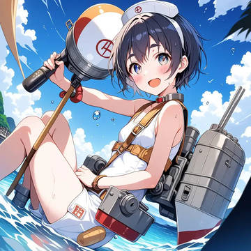 SD艦娘　三式潜航輸送艇娘「まるゆ」